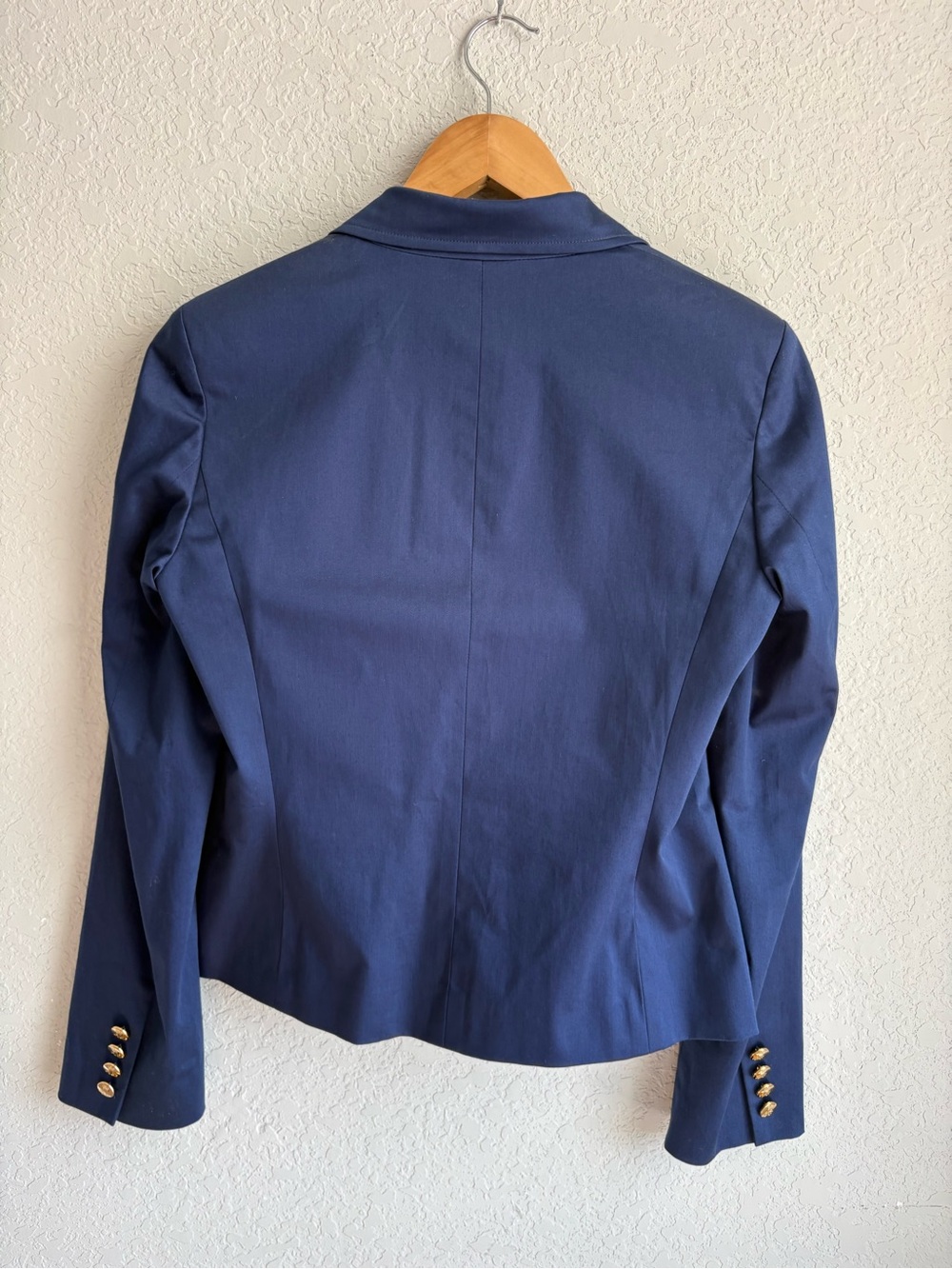Ralph Lauren NWT Navy Crest Blazer Gold Buttons Equestrian Preppy Small - Picture 8 of 9